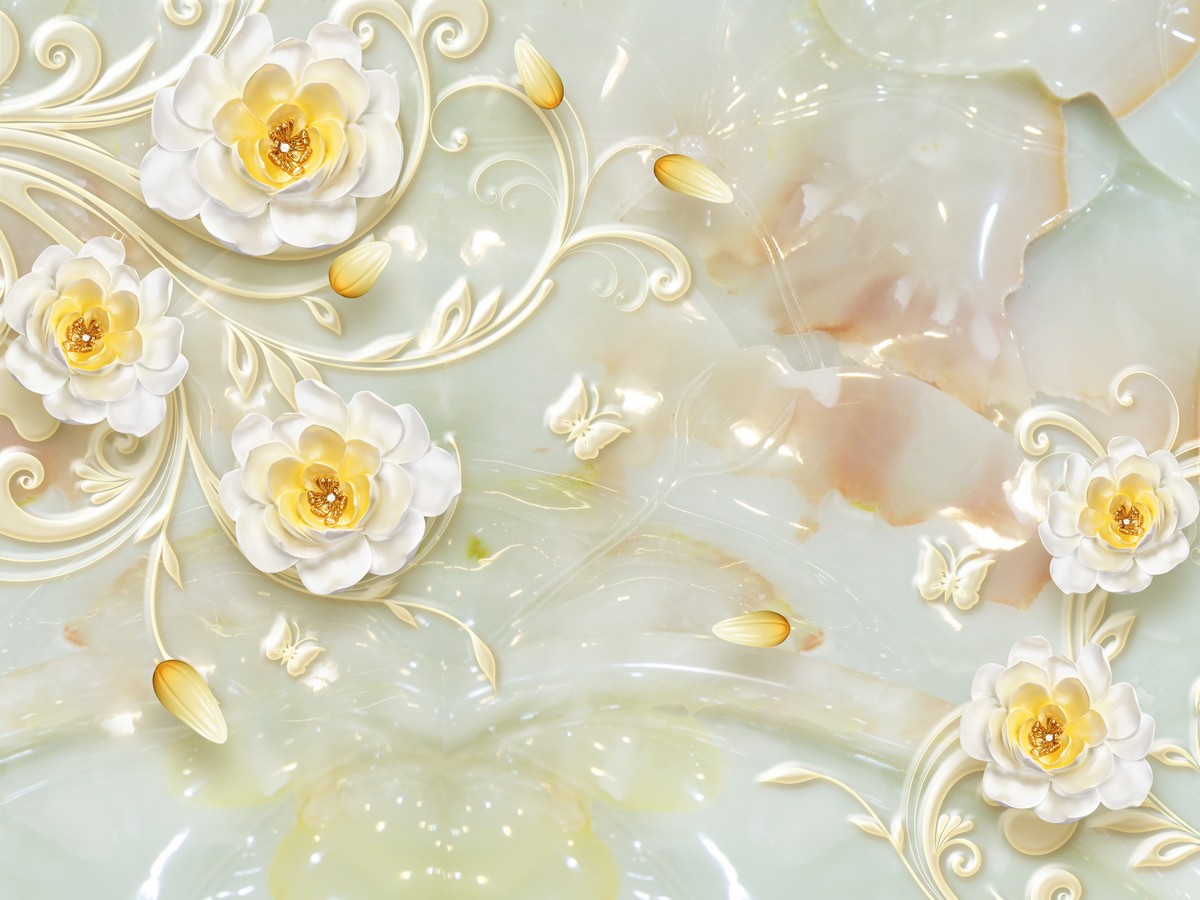 Янтарные розы